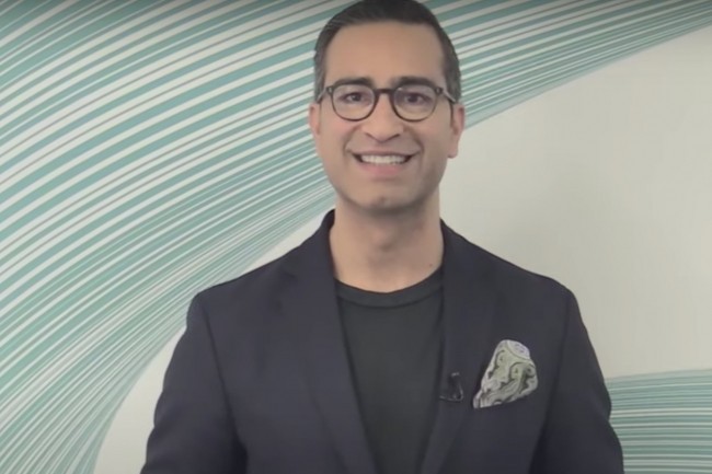 En dcembre 2021, Sanjay Brahmawar, CEO de Software AG, a prsent le partenariat engag par l'diteur allemand avec le fonds d'investissement amricain. (Crdit : Software AG)