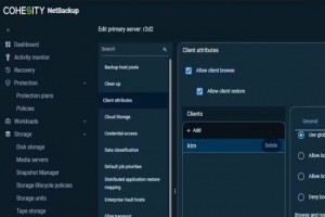 Scurit et support cloud au menu de NetBackup 11.0 de Cohesity